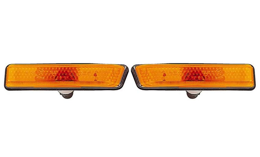 BMW Side Marker Light Reflector Driver and Passenger Side (Yellow